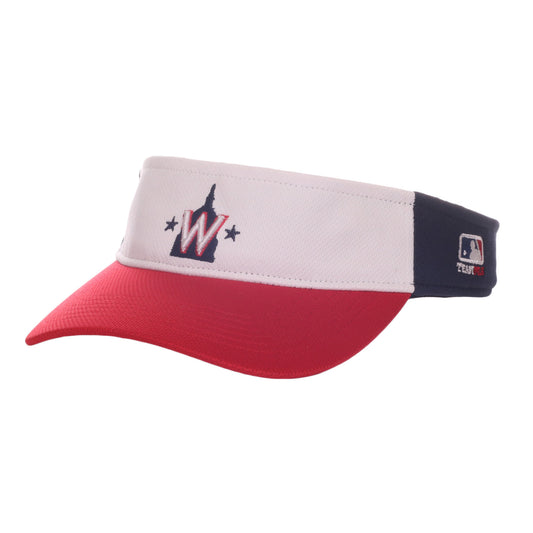 MLB-185-Washington National Home 1WNH Adult-White-Navy-Red
