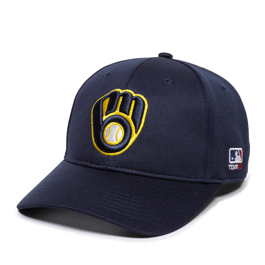 MLB-350-Milwaukee Brewers Navy 1MLH-HOME & ROAD