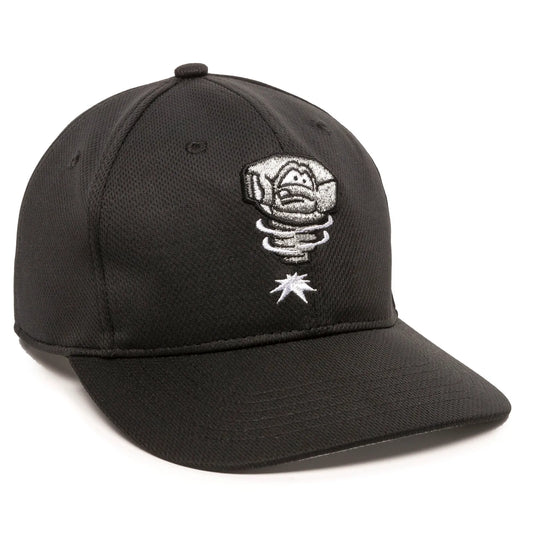 MIN-350-Lansing Lugnuts Black 2LLH